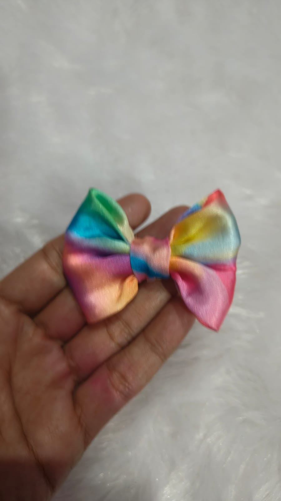 🌈 Rainbow Dreams Kids Hair Bow Set (Pack of 2) XS SIZE